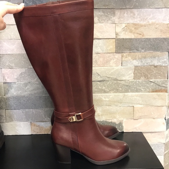 🎁 Giani Bernini Rozario Memory-Foam Wide-Calf Dress Boots - Picture 9 of 13